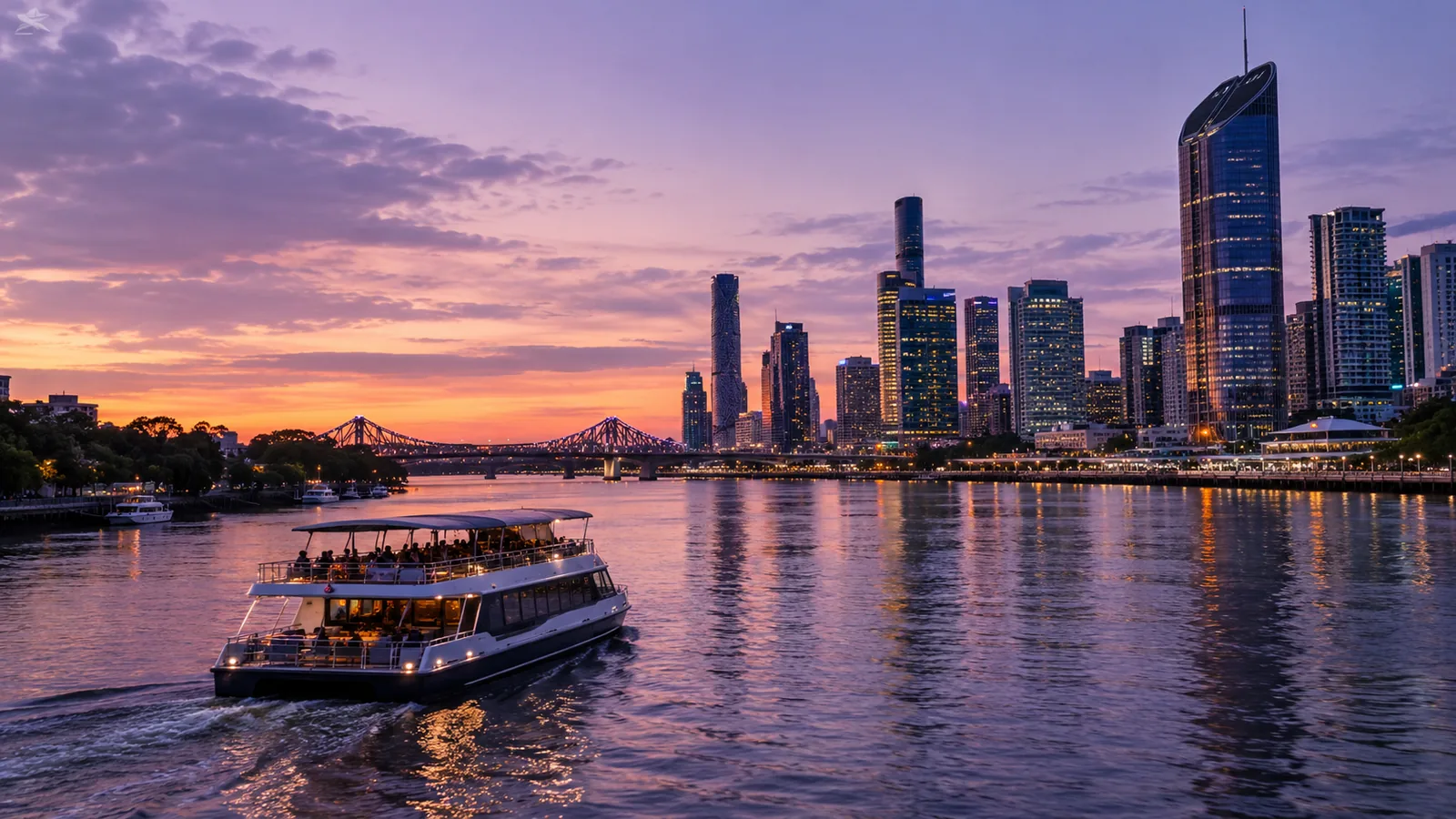 Croisières sur la Brisbane River (déjeuner et visite touristique)